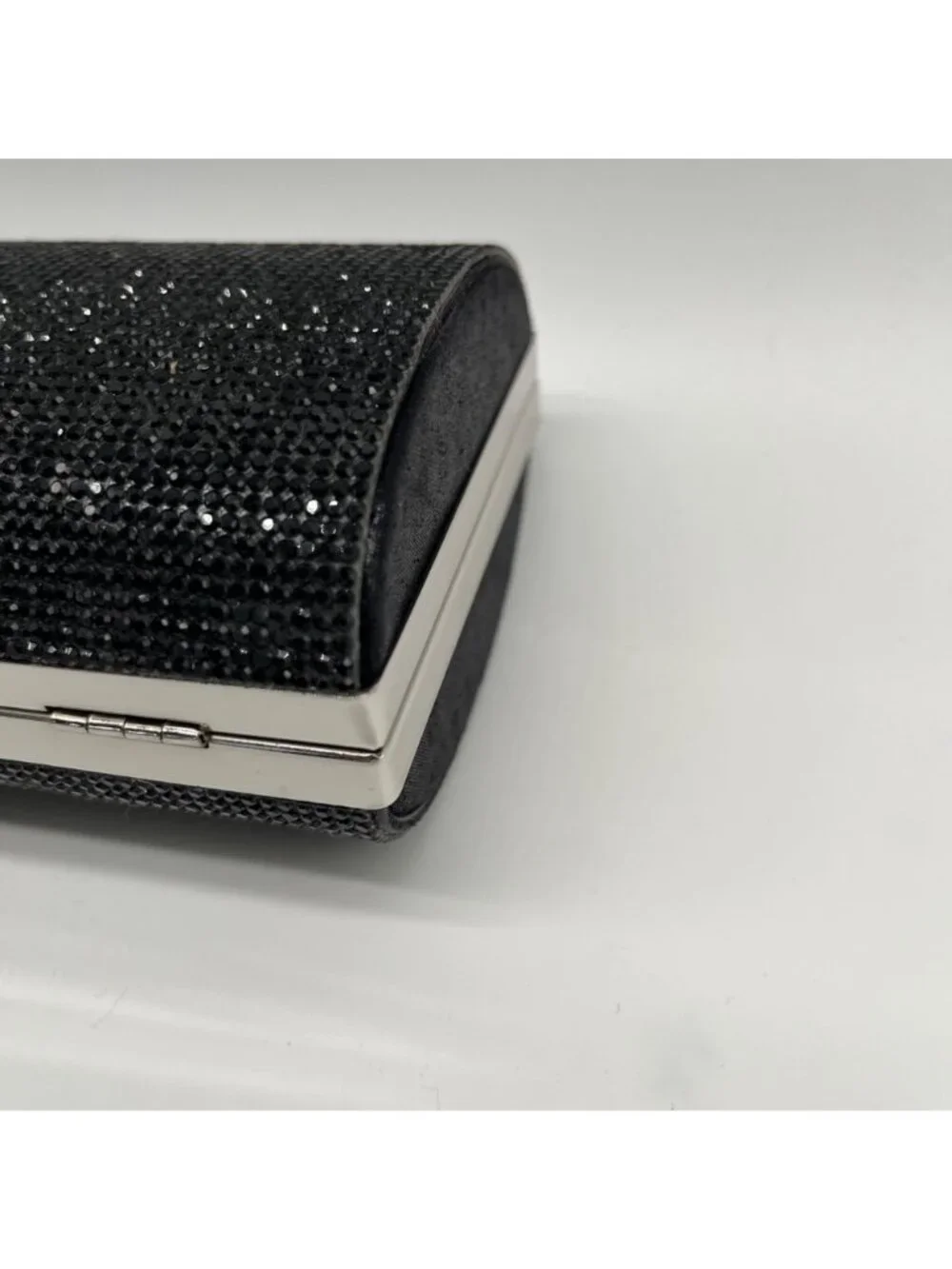 I.N.C. International Concepts Black Ranndi Microstone Mini Clutch Crossbody